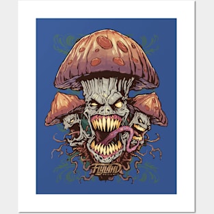 Evil Mushroom!2 Posters and Art